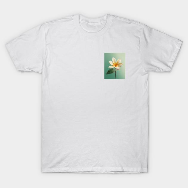 Plumeria Paradise T-Shirt by 026PrintableArt